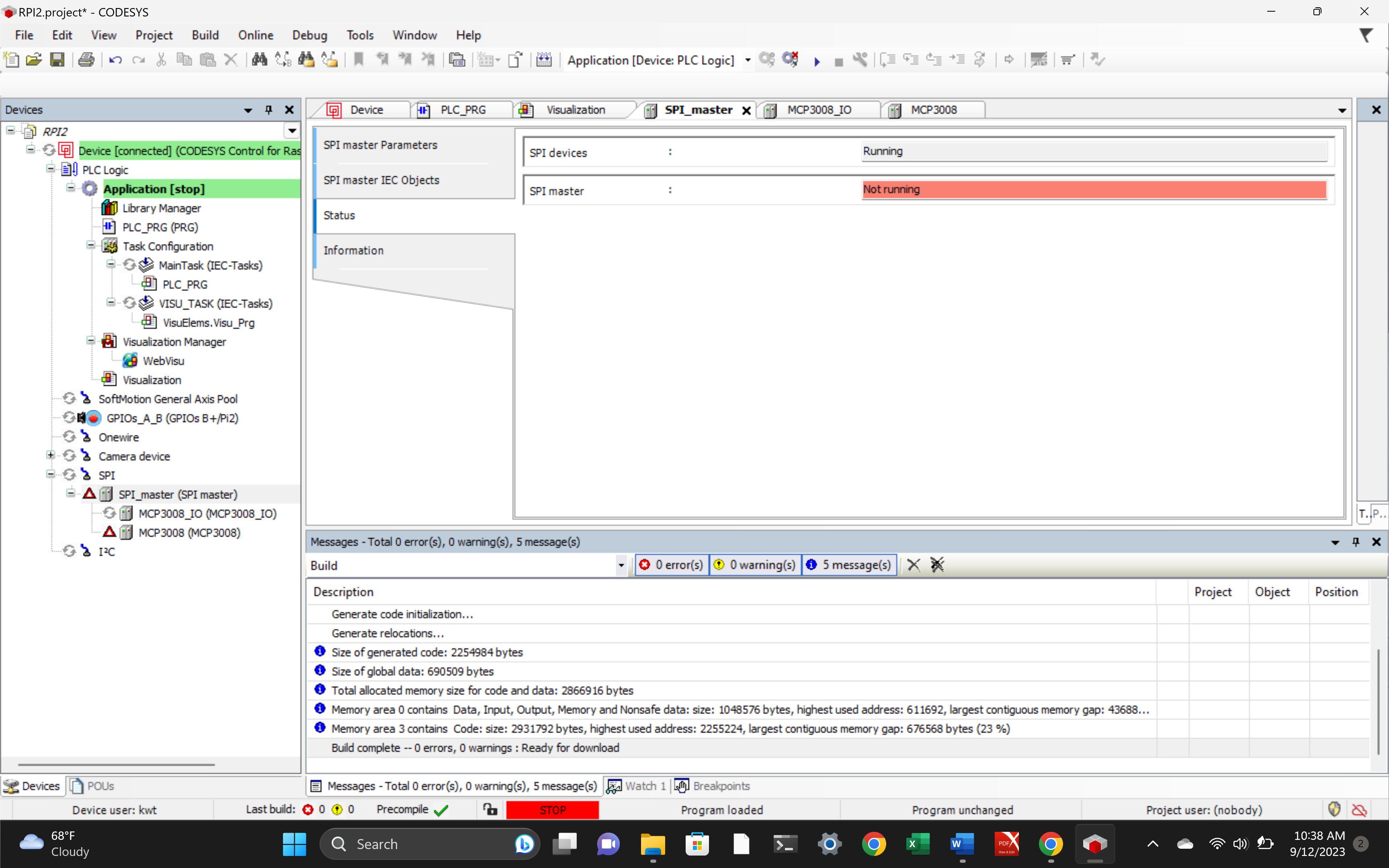 CODESYS Forge - CODESYS Forge / Talk / Runtime 🇬🇧: SPI Master not ...